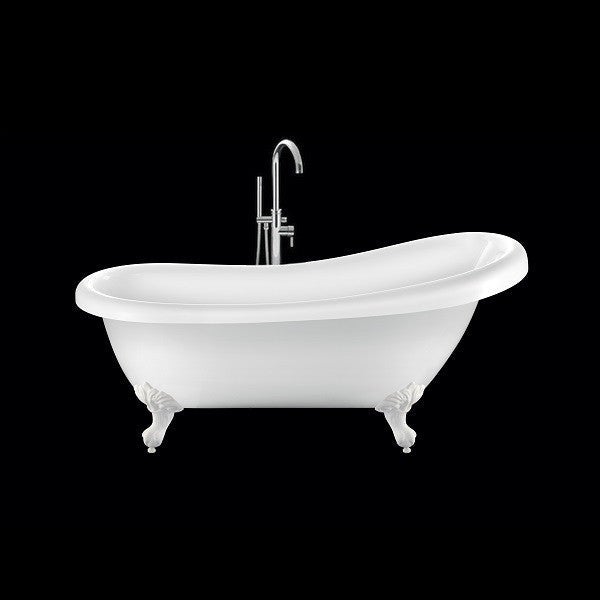 Baignoire sur pieds rétro RICHMOND Blanche 171 cm Pieds d'Aigle Blancs