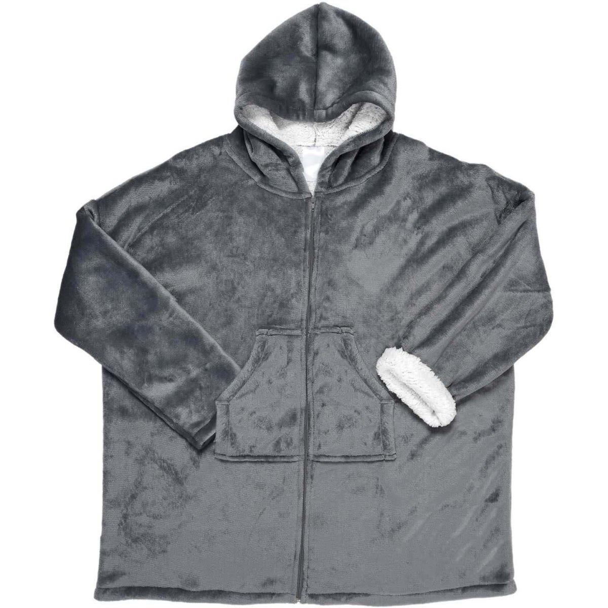 Coperta Con Cappuccio Birity - Pile Sherpa超大, Morbida E Calda, Taglia Unica Uomo Donna Anziani, Design Cuore