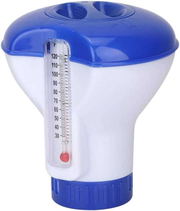 Pływający dozownik tabletek chlorowych do basenów wewnętrznych i zewnętrznych, spa, stawów rybnych