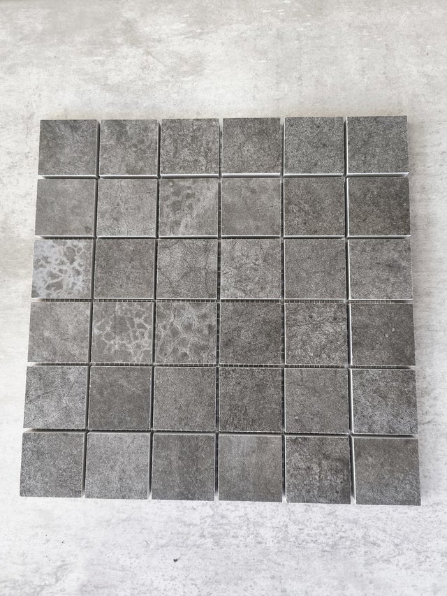 Mosaïque effet pierre ORIGINE TALPA 5x5 - plaque de 30x30 cm - 1cm épaisseur