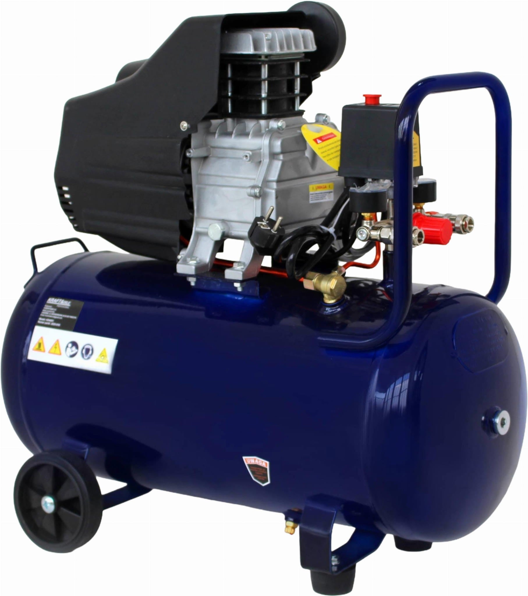Compresor aer pneumatic 50l, Kraft&dele, 8 bari, 2.8 KW, KD4051,
