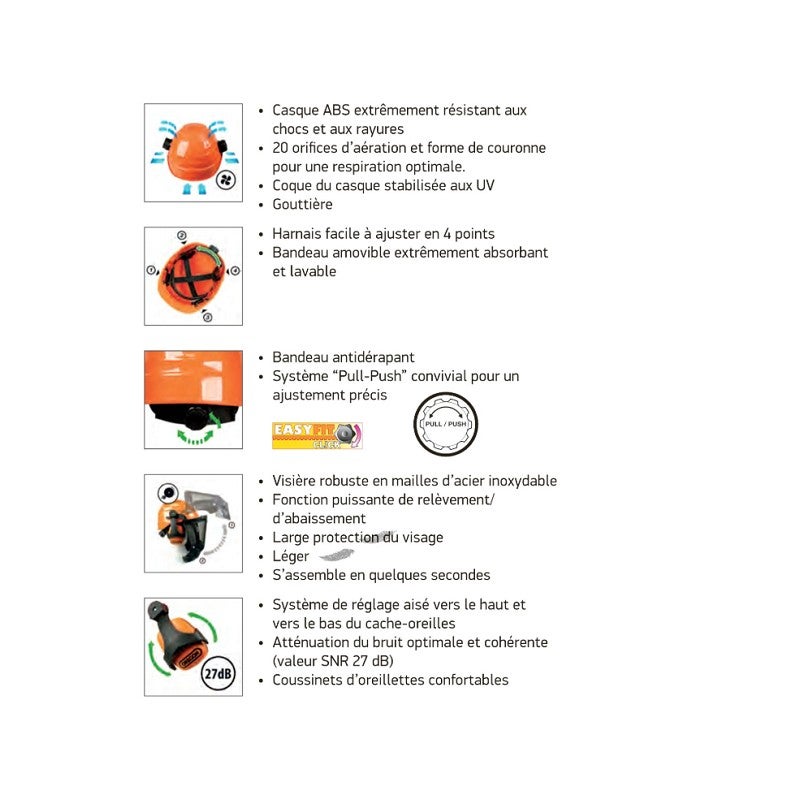 Casque de sécurité semi-pro Oregon Waipoua - 2