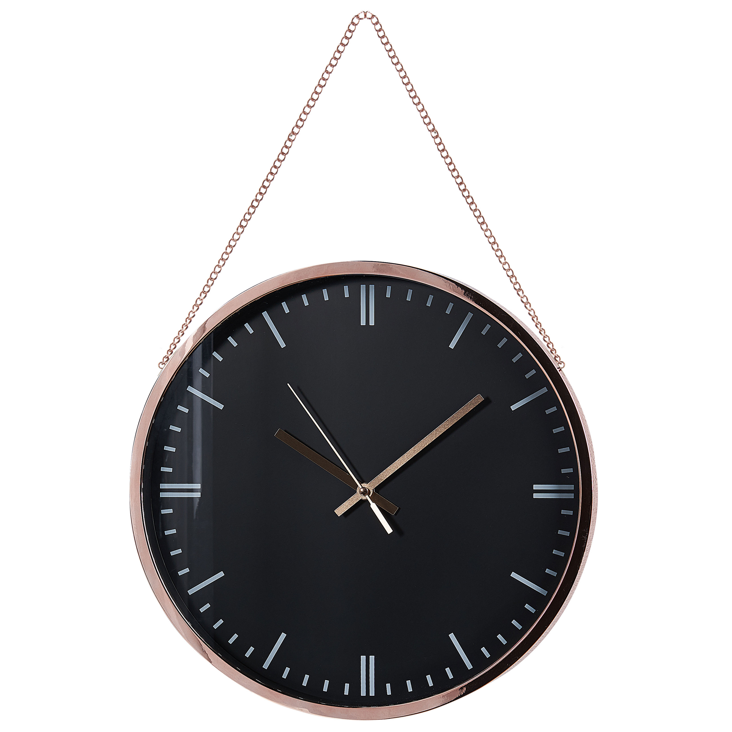 Horloge Murale Moderne Amazon Basics - Noir - 30.5 Cm - Quartz