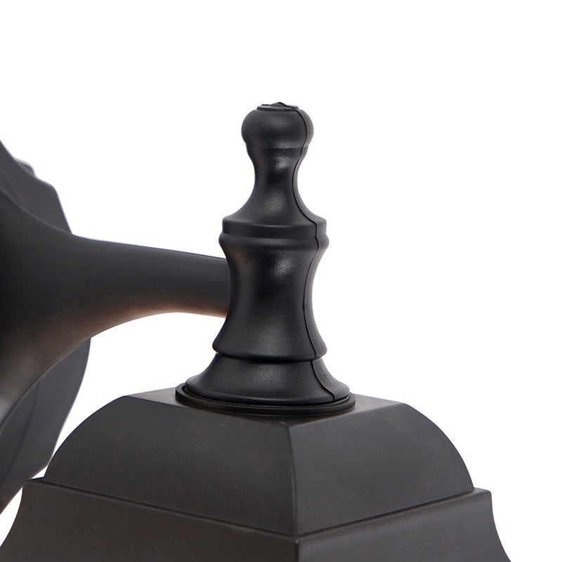 Applique murale d'extérieur classique noire IP44 - Capital - 9