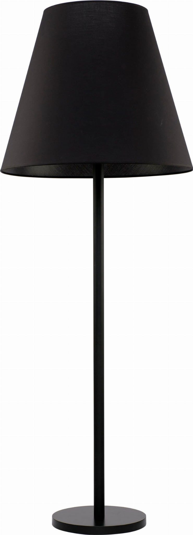 Lampa podłogowa stojąca Moss czarna 3xE27x60W wym: 162 x 58 x 58 cm tkanina Nowodvorski Lighting