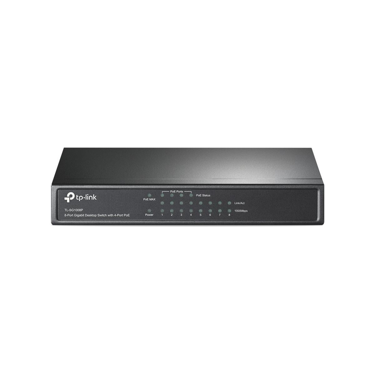 TP-Link TL-SG1008P Switch de Escritorio 8 Puertos Gigabit con 4 Puertos PoE - Imagen 5