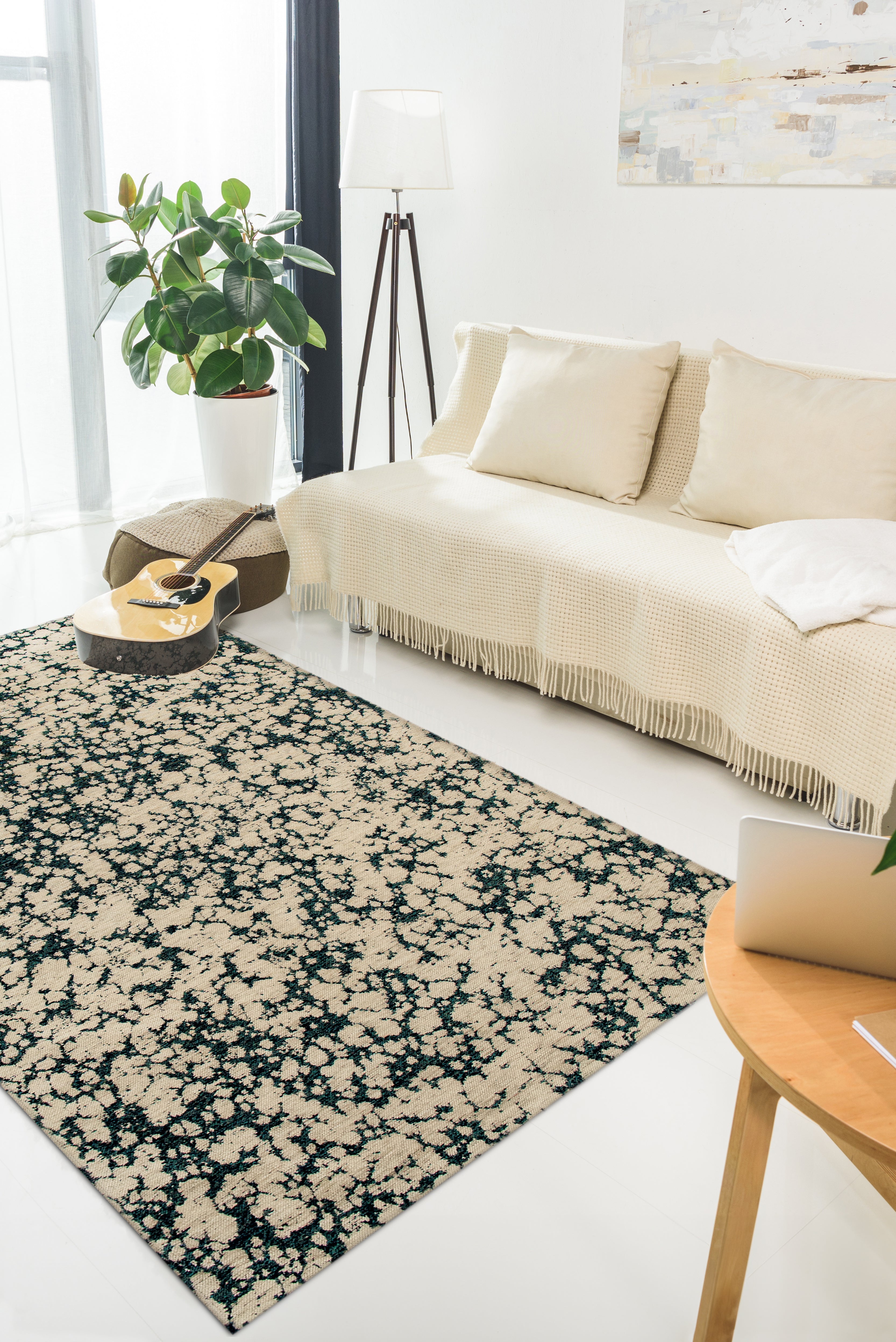 Tapis de salon moderne tissé plat GLOOM 170x240 cm - 2