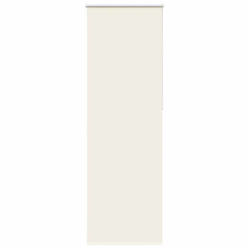 Roleta zaciemniająca Off White 70x210 cm Szerokość tkaniny vidaXL