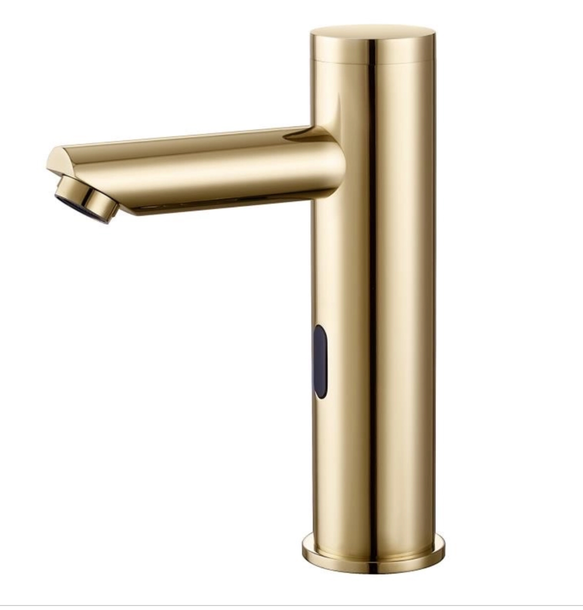 Robinet Lavabo Surélevé HUDOR Collection SCAMANDRE – Laiton Doré Brossé – 1 Trou