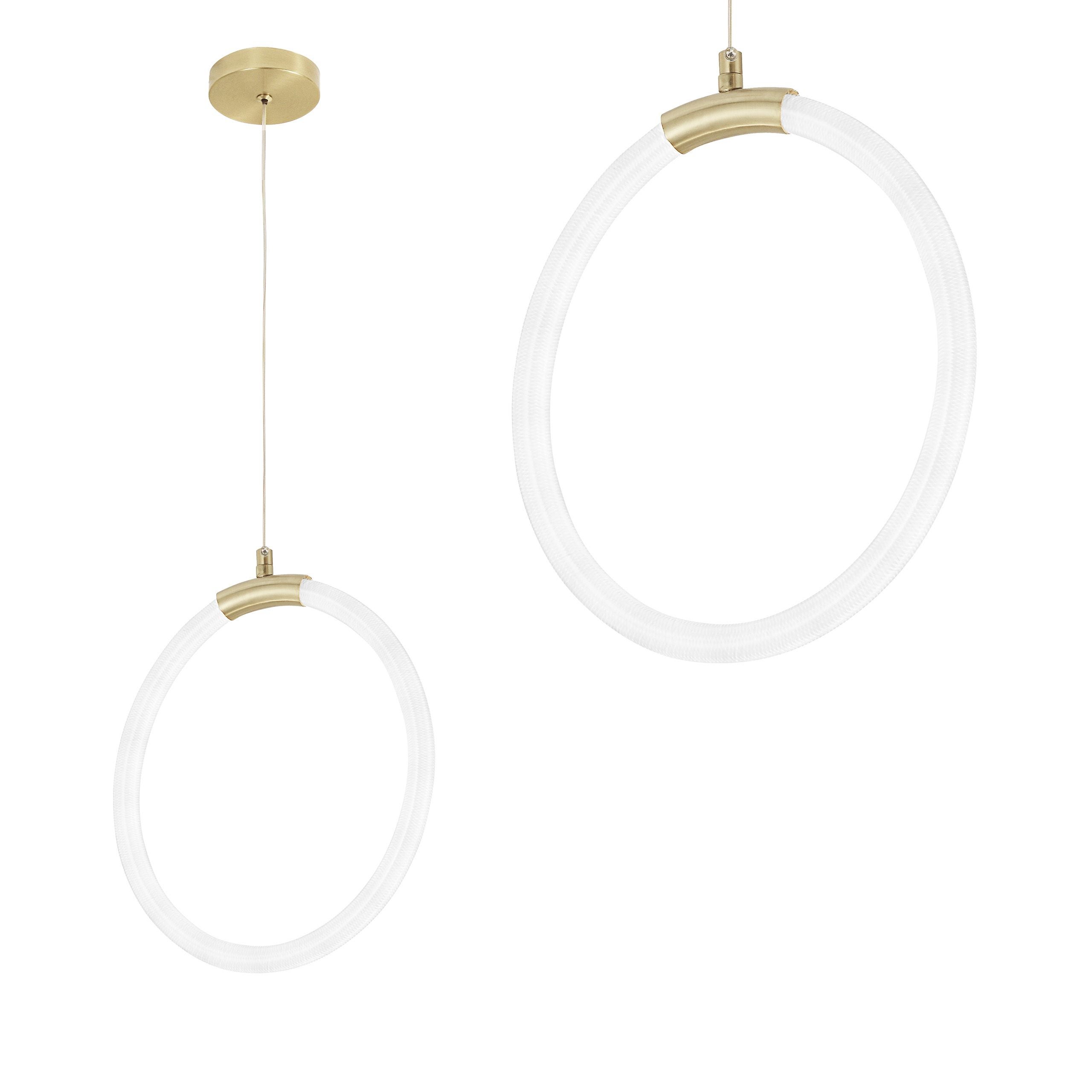 Lampa Sufitowa Wisząca Led Toolight Led G020-Cp Złoty