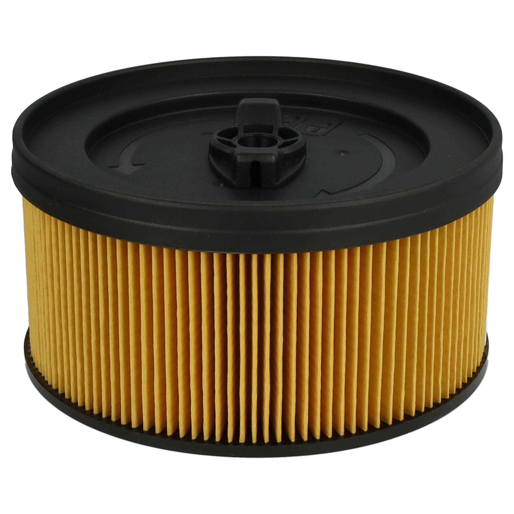 vhbw 1x filtre plissé remplacement pour Kärcher 6.414-960.0 pour aspirateur - noir / jaune - 8