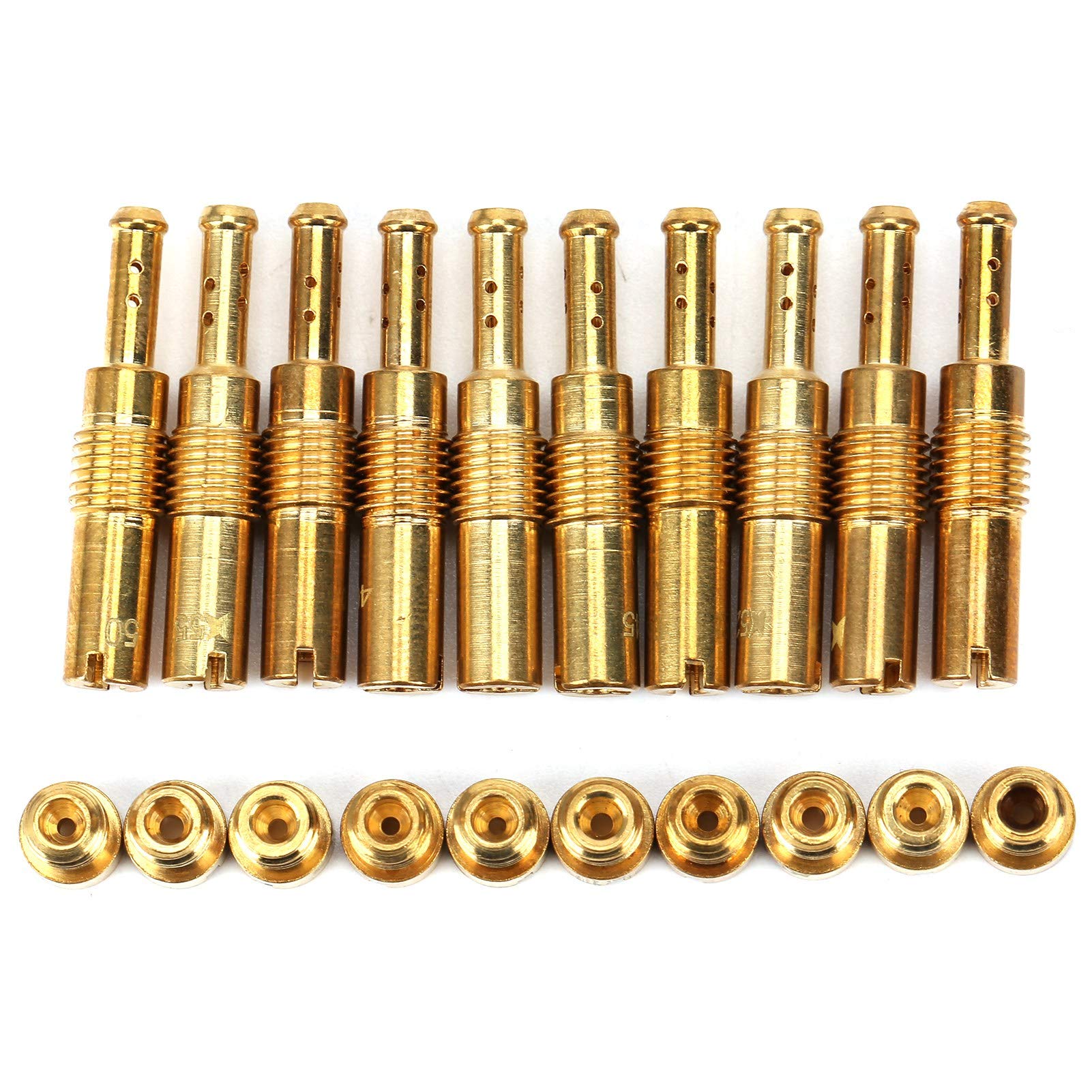 Set 20 Ugelli Carburatore M6 - Per Dellorto E Altri Modelli - Precisione Per Moto E Scooter