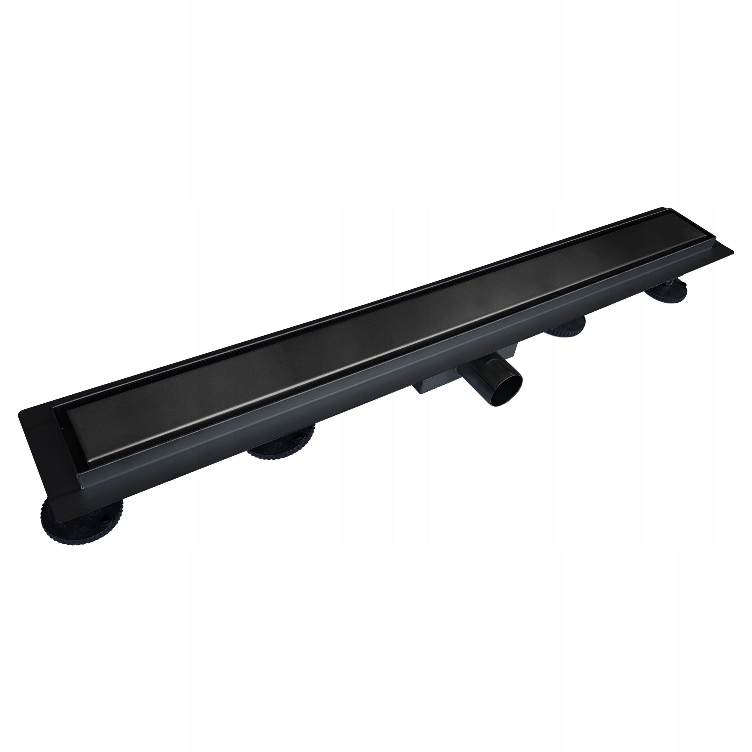 Odpływ liniowy prysznicowy BVT Best Drain 80 cm metalowa pokrywa 2w1 czarny mat 1 szt.
