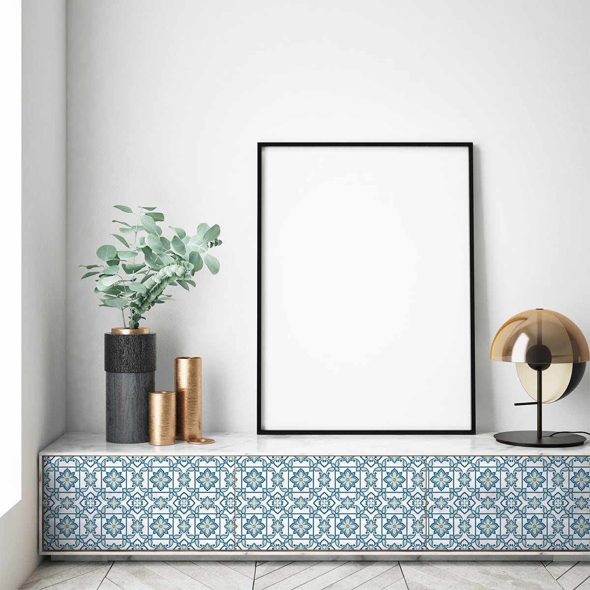 30 adesivi piastrelle di cemento mobili alvarez - Sticker adesivo - adesivi murali - 30stickers10x10cm - 5