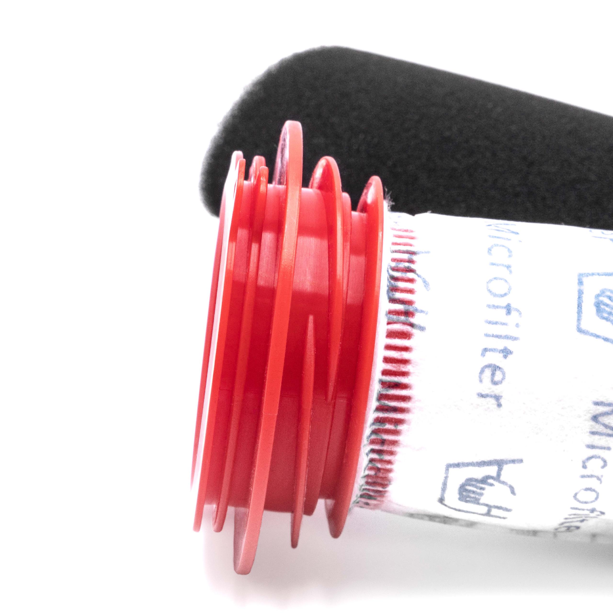 vhbw Lot de filtres compatible avec Bosch Athlet BCH6255 NAU/01, BCH6255 NAU/02 aspirateur - 2x Filtres de rechange (filtre en mousse, microfiltre) - 3