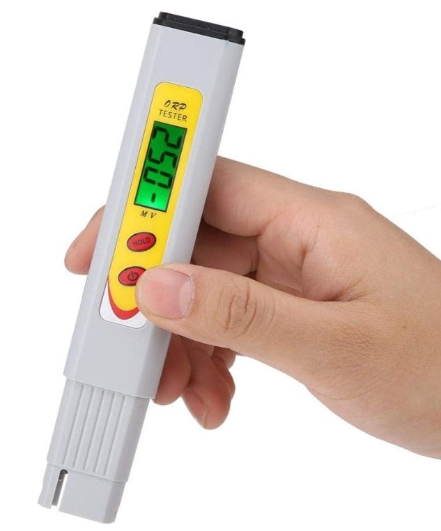 Testeur ORP Redox Stylo - Mesure -1999 à 1999 MV - Pour Eau Potable, Piscine, Aquarium, Spa - 8
