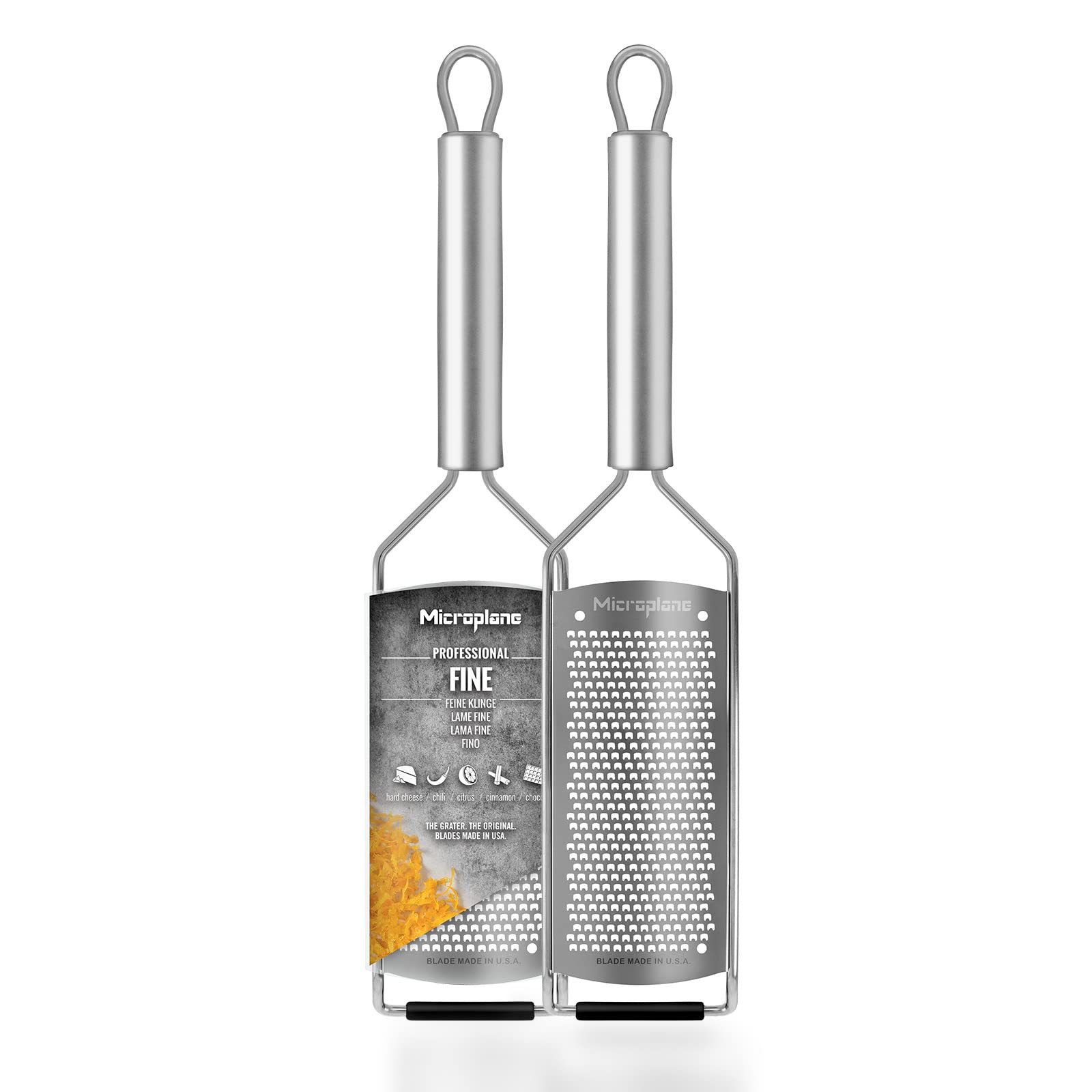 Grattugia Microplane Lama Fine - Acciaio Inox Per Formaggio, Agrumi E Spezie - Foto 3