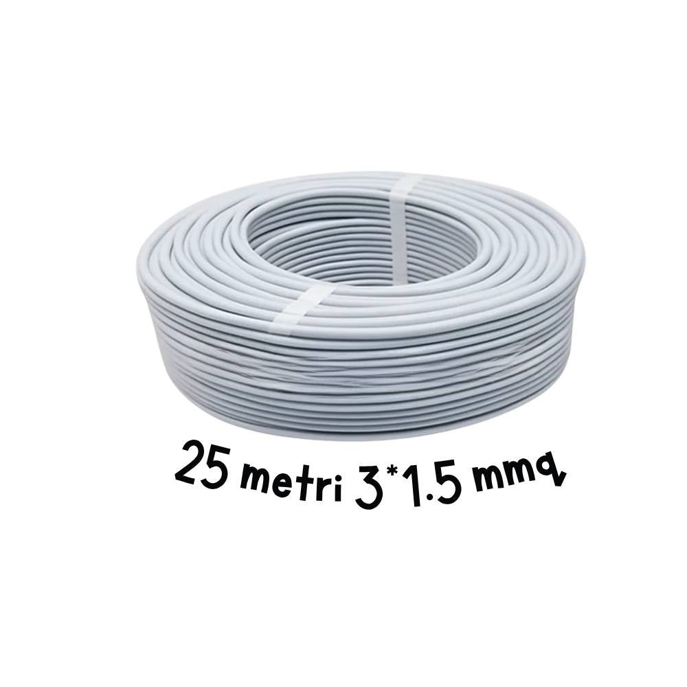 TruConnect TCEF412F Doppio Estremità Cavo Puntali 4mm Grigio - Confezione Di 100
