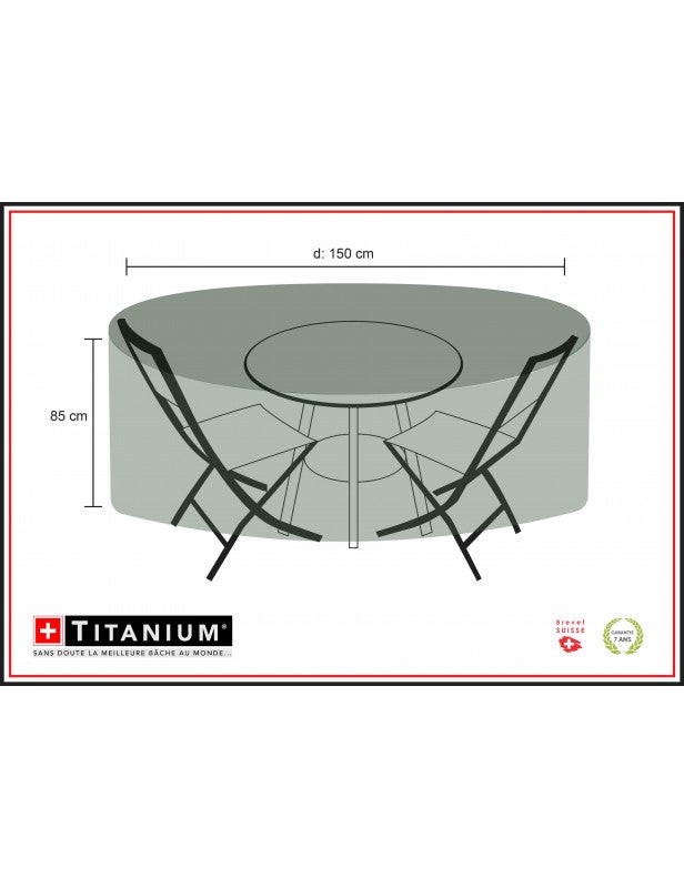 VGEBY Housse imperméable pour table Housse de protection pour meubles