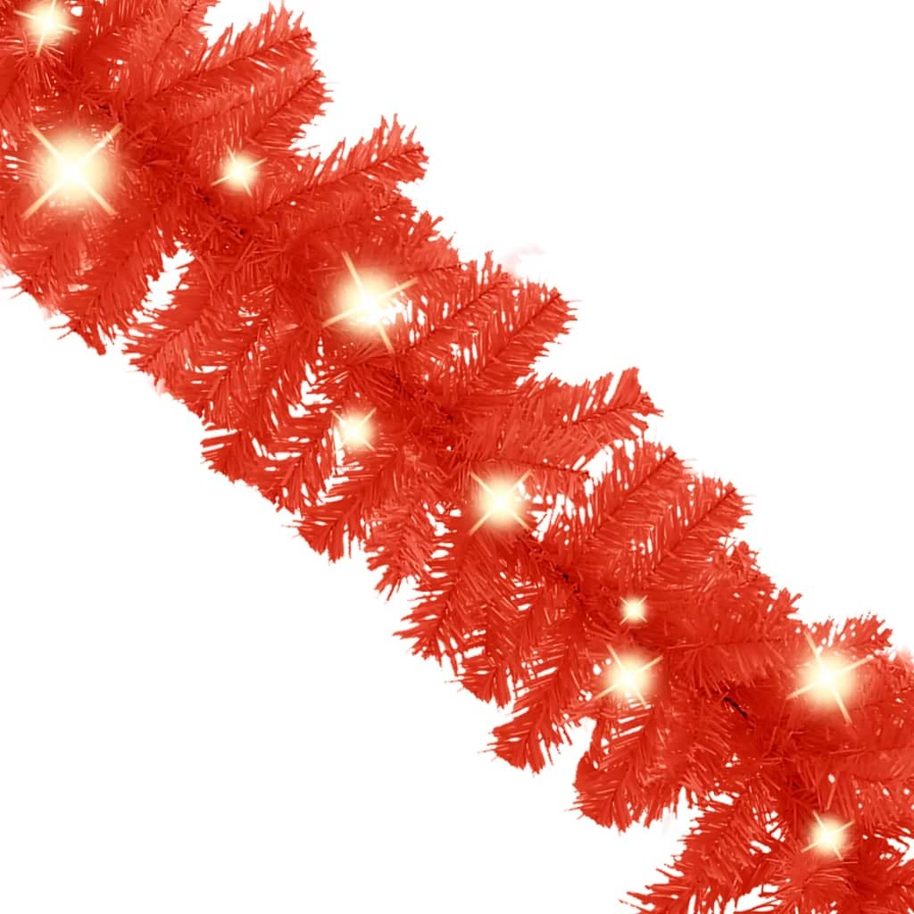 Maison Exclusive - Guirlande de Noël avec lumières LED 20 m Rouge - 4