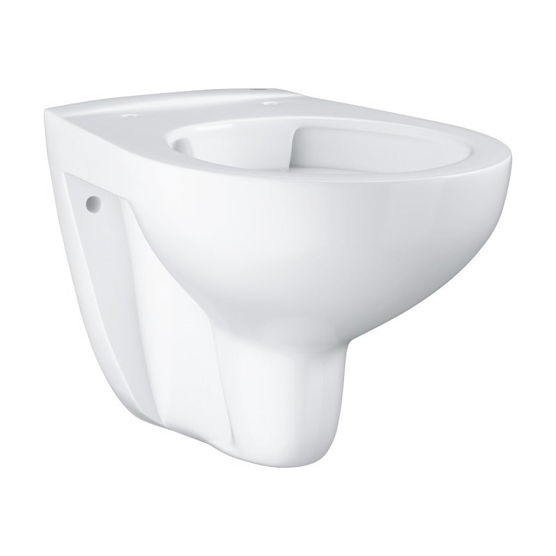 Pack WC Bâti-support Rapid SL + WC Bau Ceramic sans bride + Abattant softclose + Plaque chrome (39418000) - 2