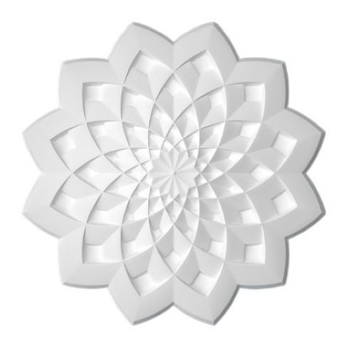 Rozeta sufitowa dekoracyjna polistyren R-33 Marbet Design 1 szt.