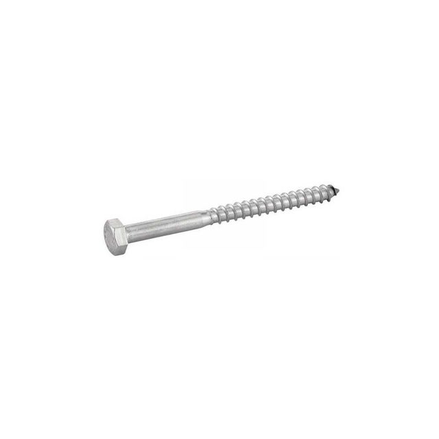Vis bois ACTON 12x100 mm Inox A2 tête hexagonale boîte de 50