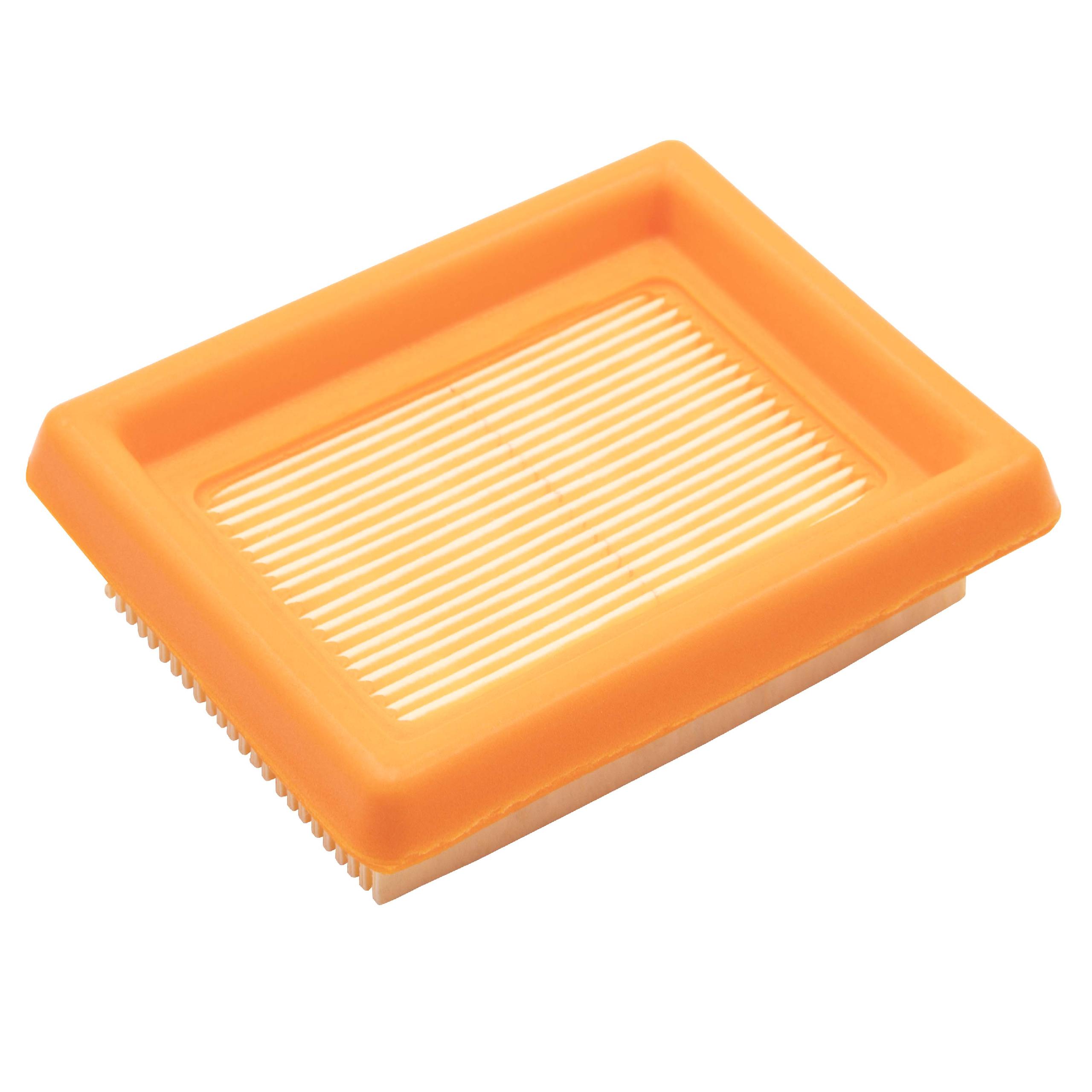 Ersatz Luftfilter Für Stihl Gartengeräte – Kompatibel Mit KM130R, SP90, FS120, MM55 Uvm., Orange, 8,8x7,1x2,5 Cm