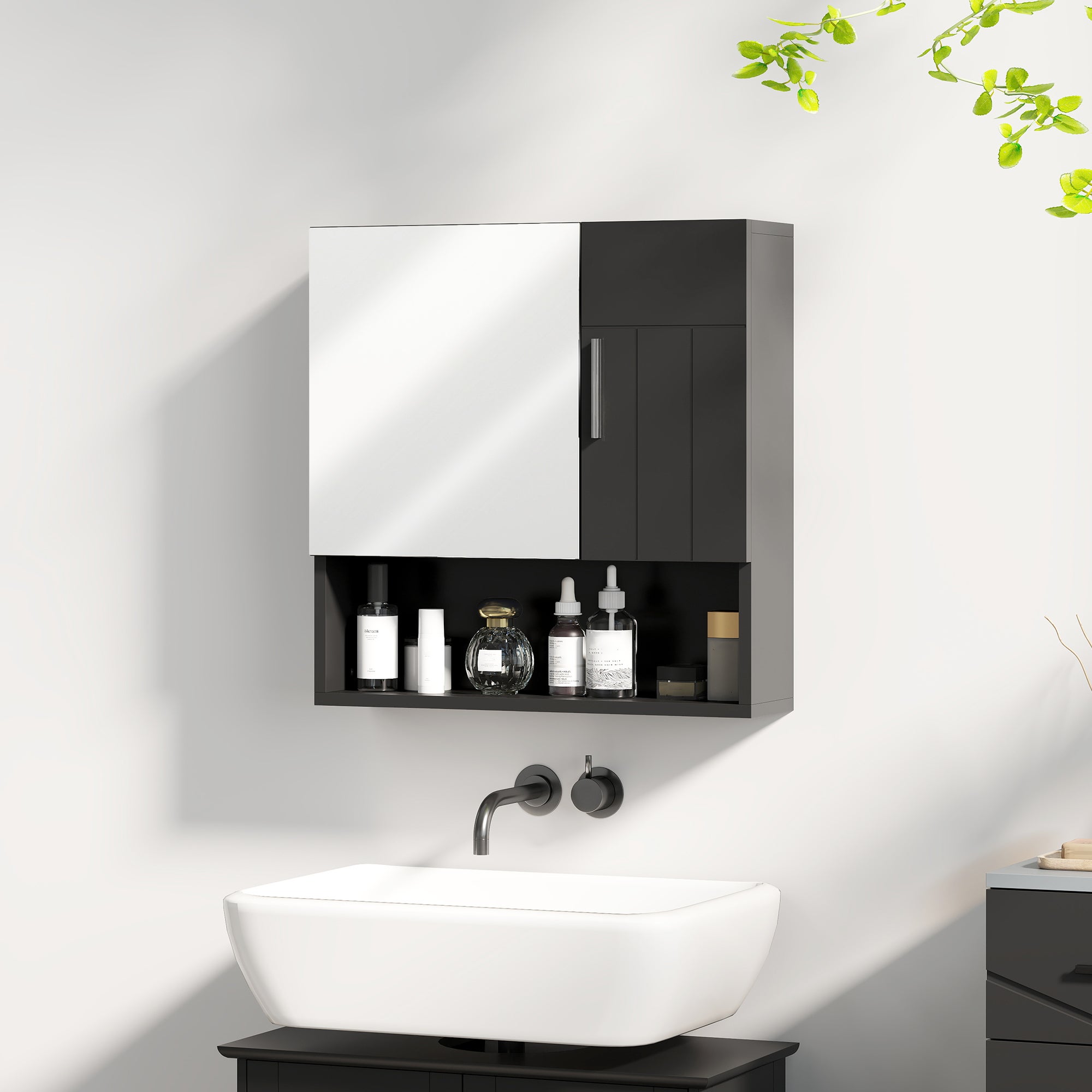 Mini serre à 4 niveaux avec bâche en plastique, portable, porte enroulable, 100 x 45 x 160 cm, verte - 9