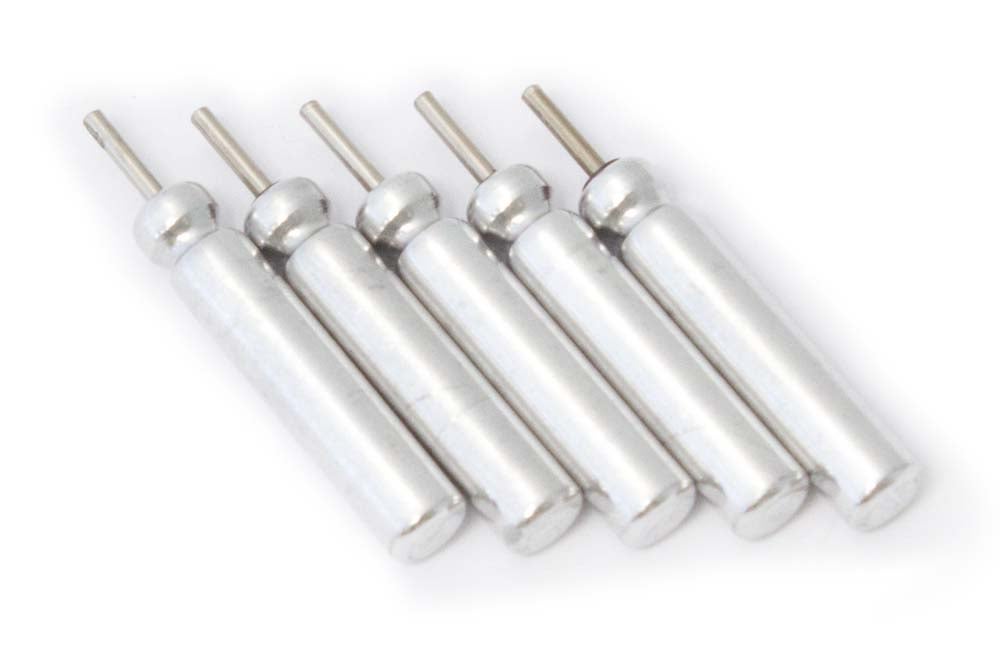 vhbw 5x Piles bâton de type CR425 compatible avec les flotteurs de pêche nocturne à LED (25mAh, 3V, lithium) - 2