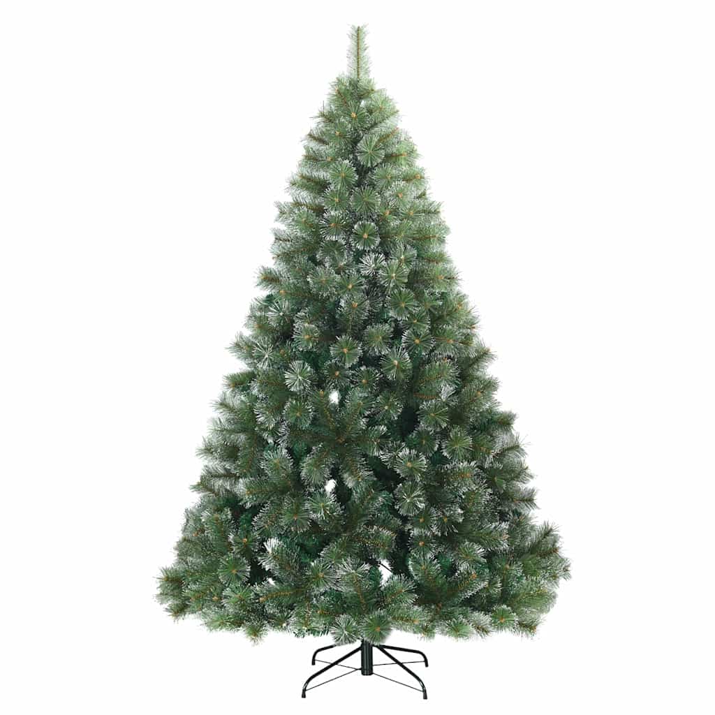 Sapin de Noël | Arbre de Noël artificiel avec 300 LED Vert 180 cm PE et PVC - 5