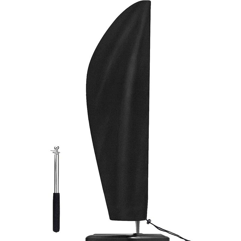 210D Oxford Garden Parasol ochronny pokrowiec 265 x 50 x 70 x 40 cm z teleskopowym drążkiem wodoodporny anty-UV
