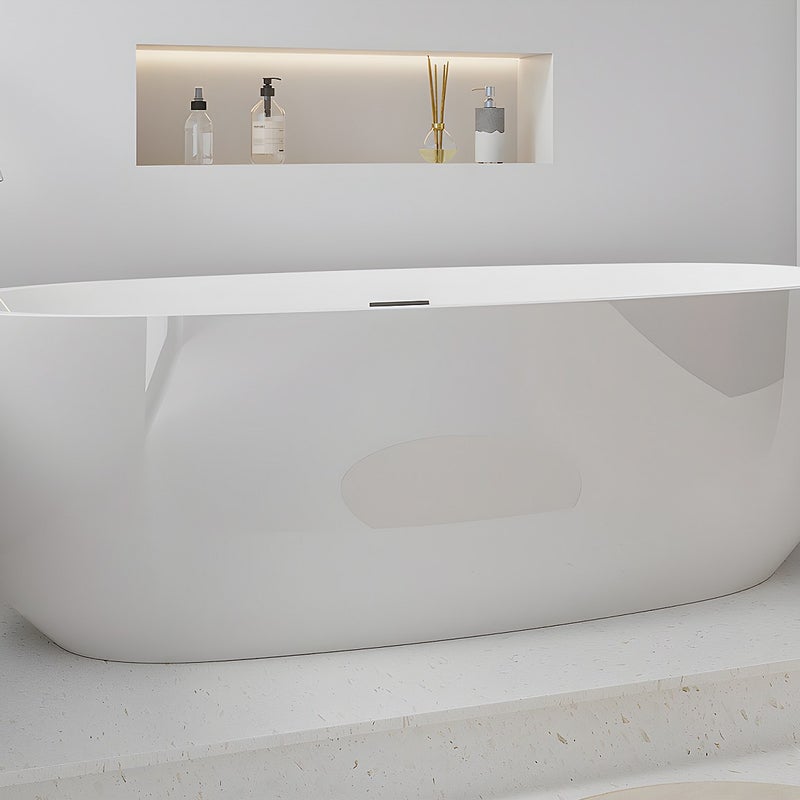 Wanna wolnostojąca NICA - 238L - 170*80*58 cm - Kolor biały