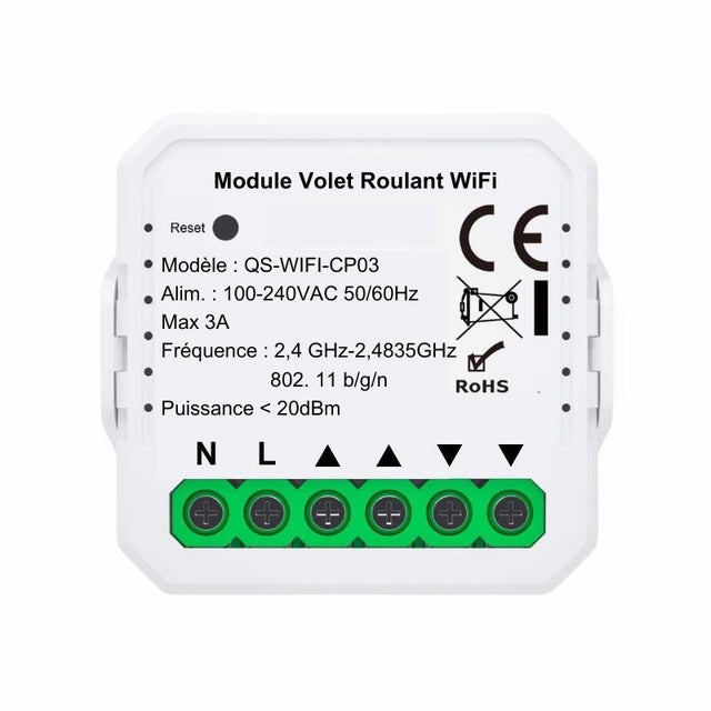 Module Interrupteur Volet Roulant Connecté WiFi - SILAMP