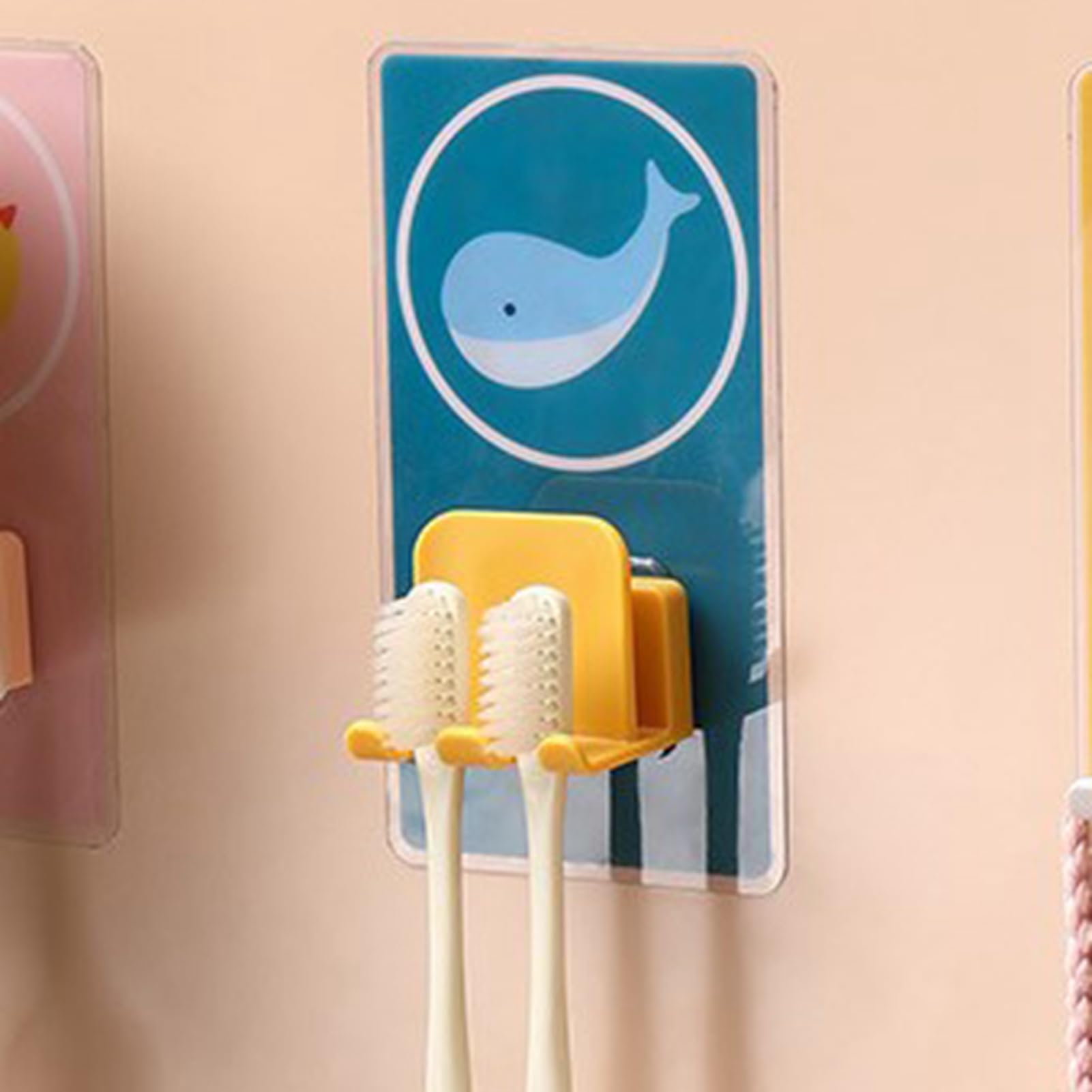 Portaspazzolino Elettrico Da Parete - Nero, Acciaio Inox, Autoadesivo, Senza Fori - Foto 12