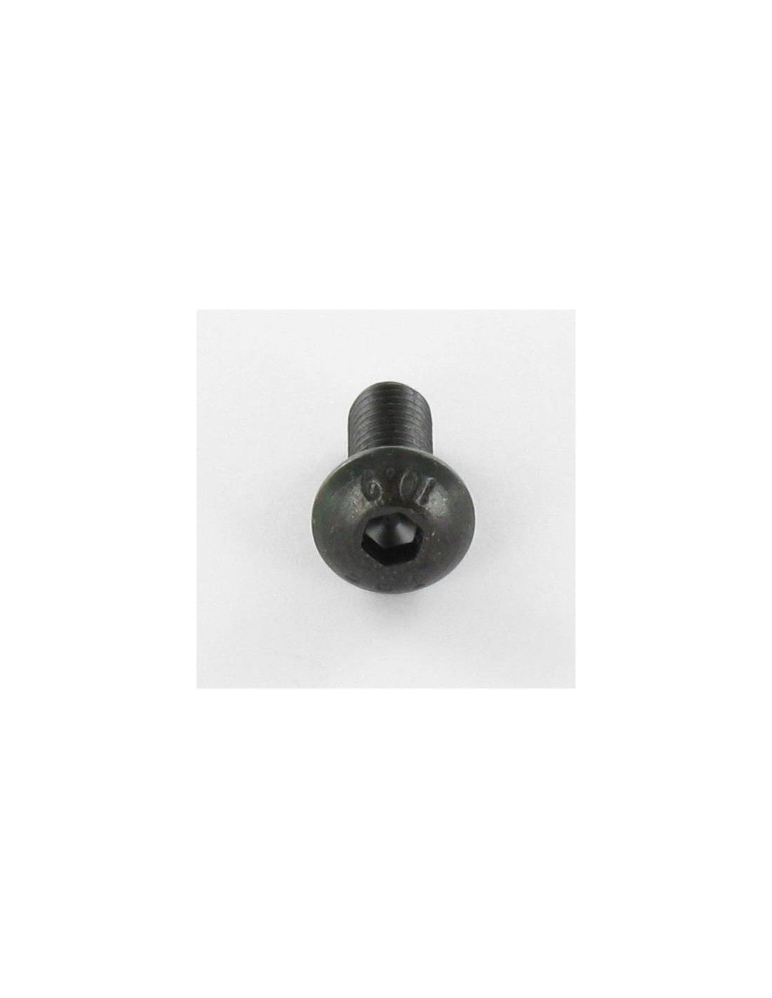 Vis métaux BHC (Tête Bombée Hexagonal creux) M5X12 Filetage total Classe 10.9 Clé de 3 HC3 Acier zingué noir-10 pièces - 2