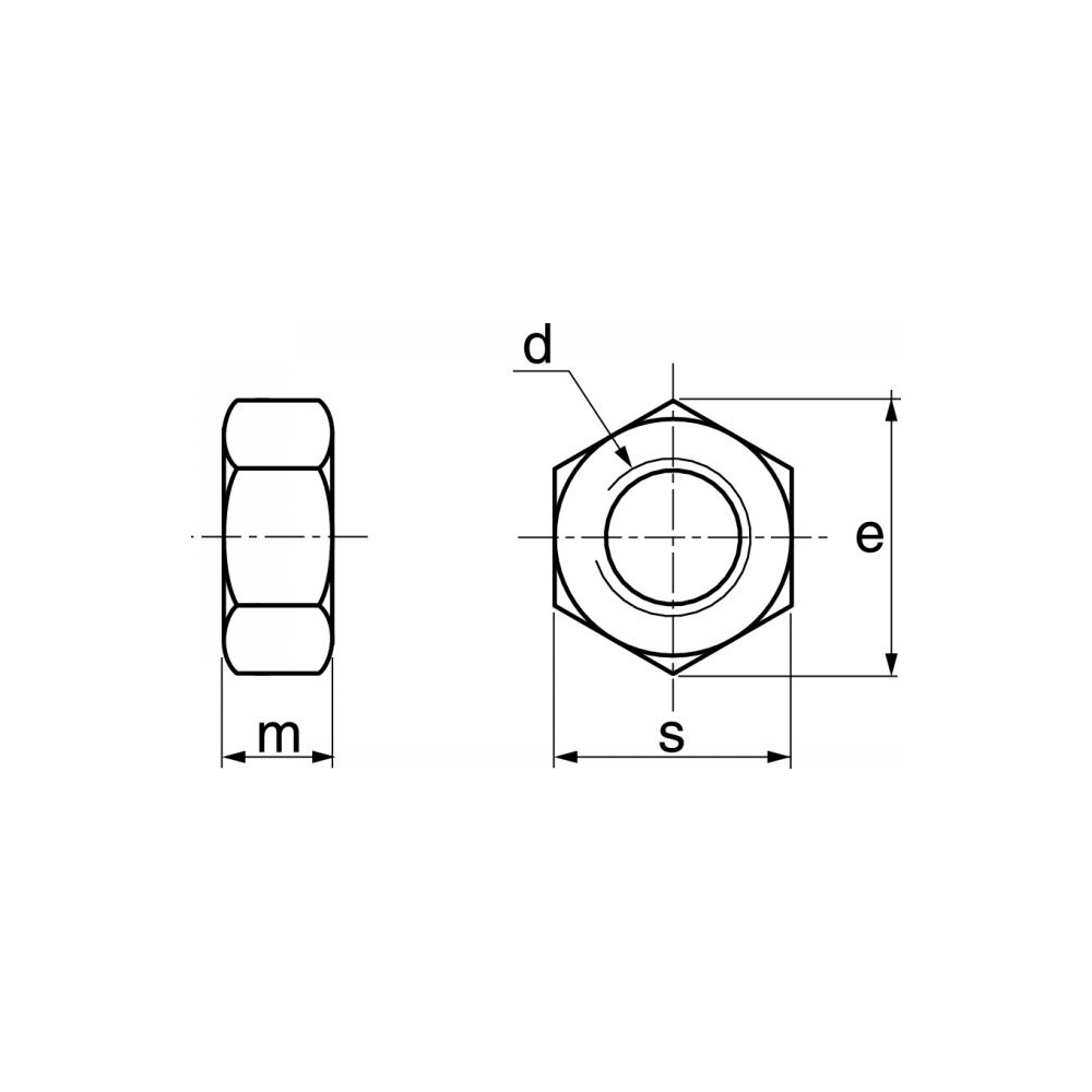 Ecrou hexagonal ACTON inox A4 DIN 934 M2 5 lot de 500 - 3