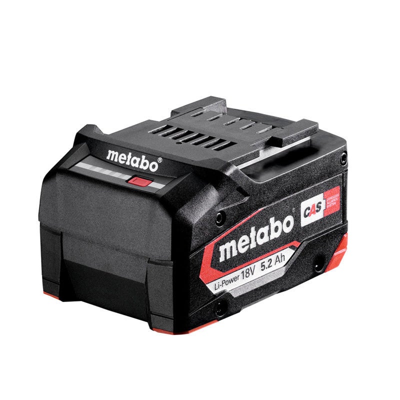 Batterie 18V Li-Ion 5,2 Ah Li-Power avec indicateur de charge - METABO 625028000 - 2