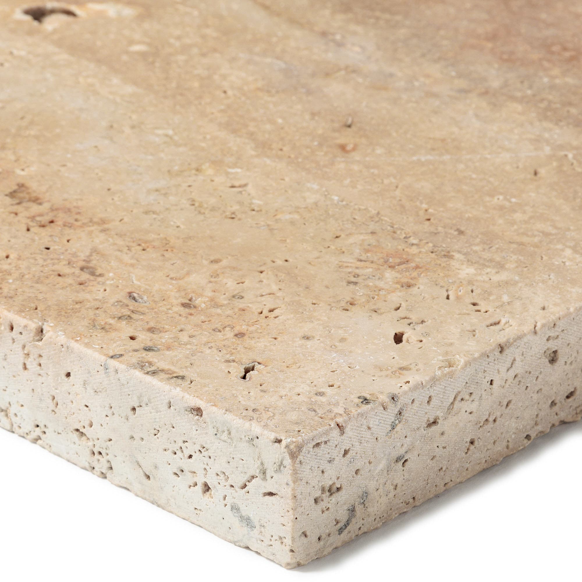 Pas japonais Rectangle Travertin Beige Nuancé 61x40,6x3 cm (à l'unité) - RO'MA NATURE - 2