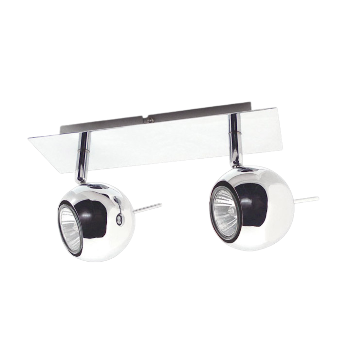 Reflektor sufitowy okrągły Hary chromowany 2xGU10x50W metal wym:14,5x25x6,5cm IP20 Italux