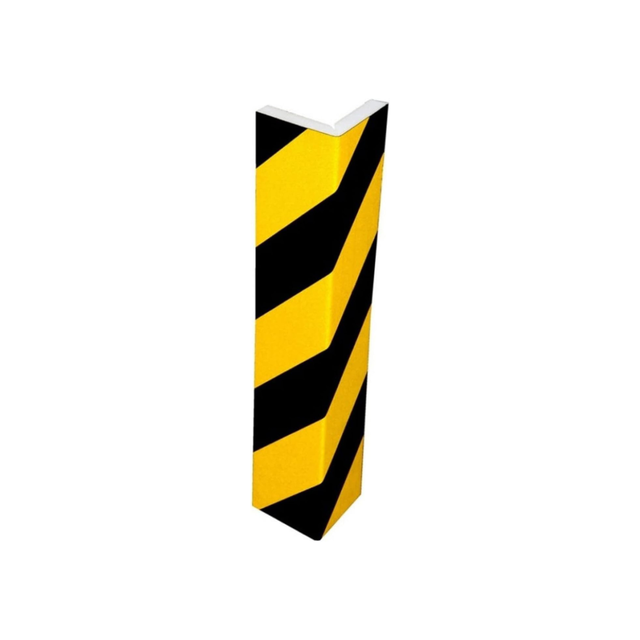 PARKING FACIL | Protection d'angle, de colonne et de mur de garage | 450x200x20 mm | Jaune/Noir | Protège les portières et les pare-chocs des parkings
