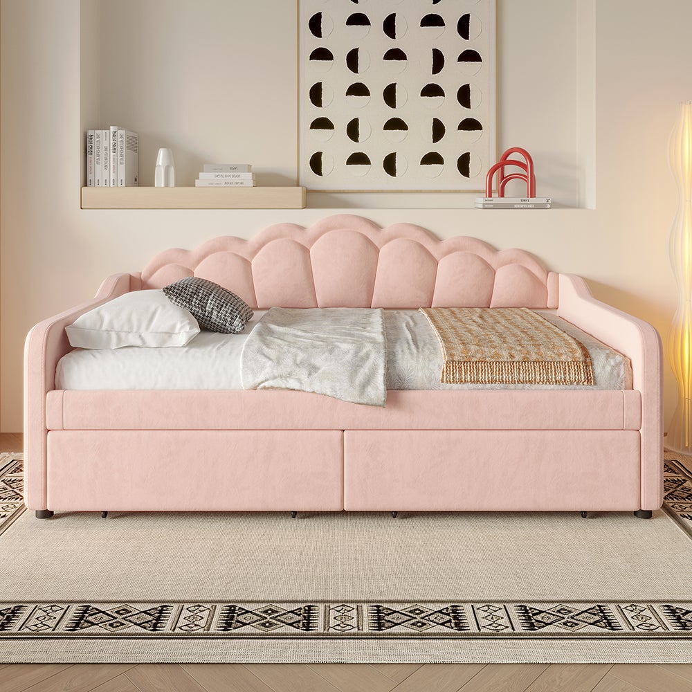 Divano letto con cassetti, divano letto, letto singolo (senza