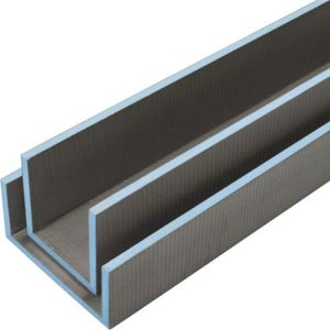 Panneau Construction WEDI 2500x600x20 Mm - Polystyrène - Pour Doublage Et Carrelage - Imperméable