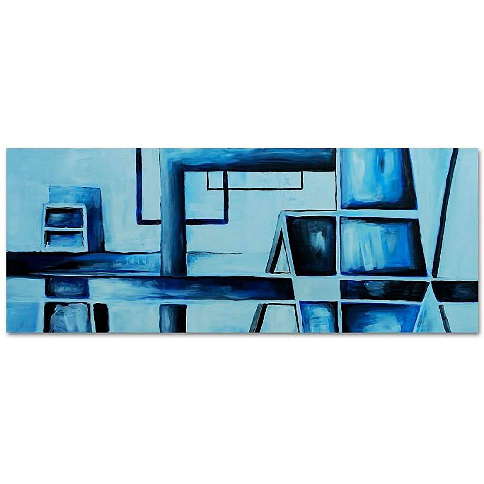 Affiche d'art signée d'un tableau abstrait végétal Signée & Numérotée