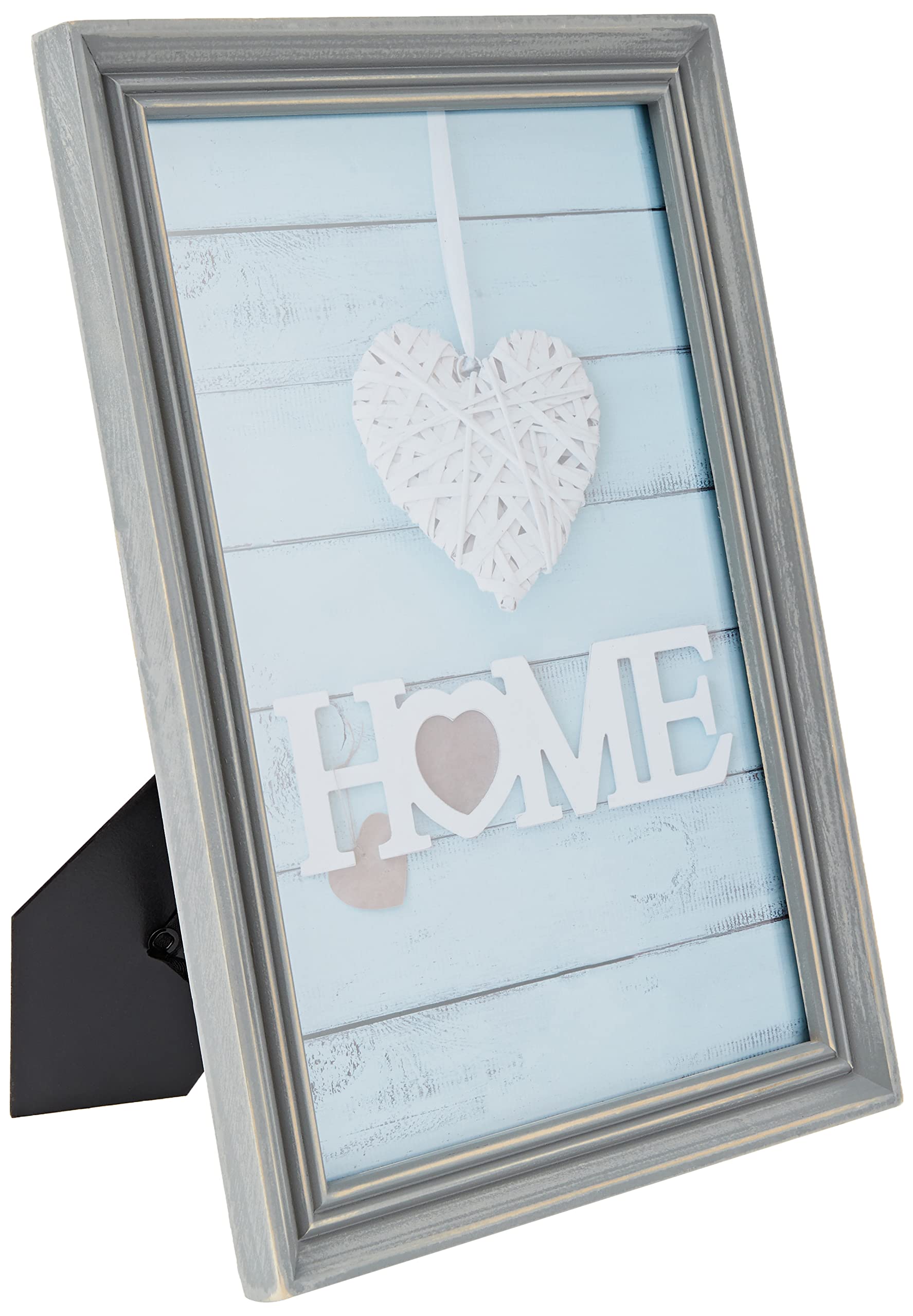 Cornice Portafoto In Legno Zep T15681 – Colore Grigio – Formato 20x30 Cm – Per Posizionamento Orizzontale O Verticale