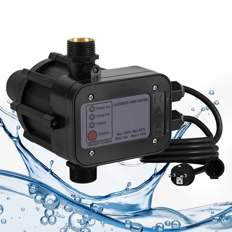 Kit Pressostato Per Pompa Membrana Serie 42 – Controllo Automatico Pressione 7 Pezzi, Accensione/spegnimento Preciso, Per RV E Barche