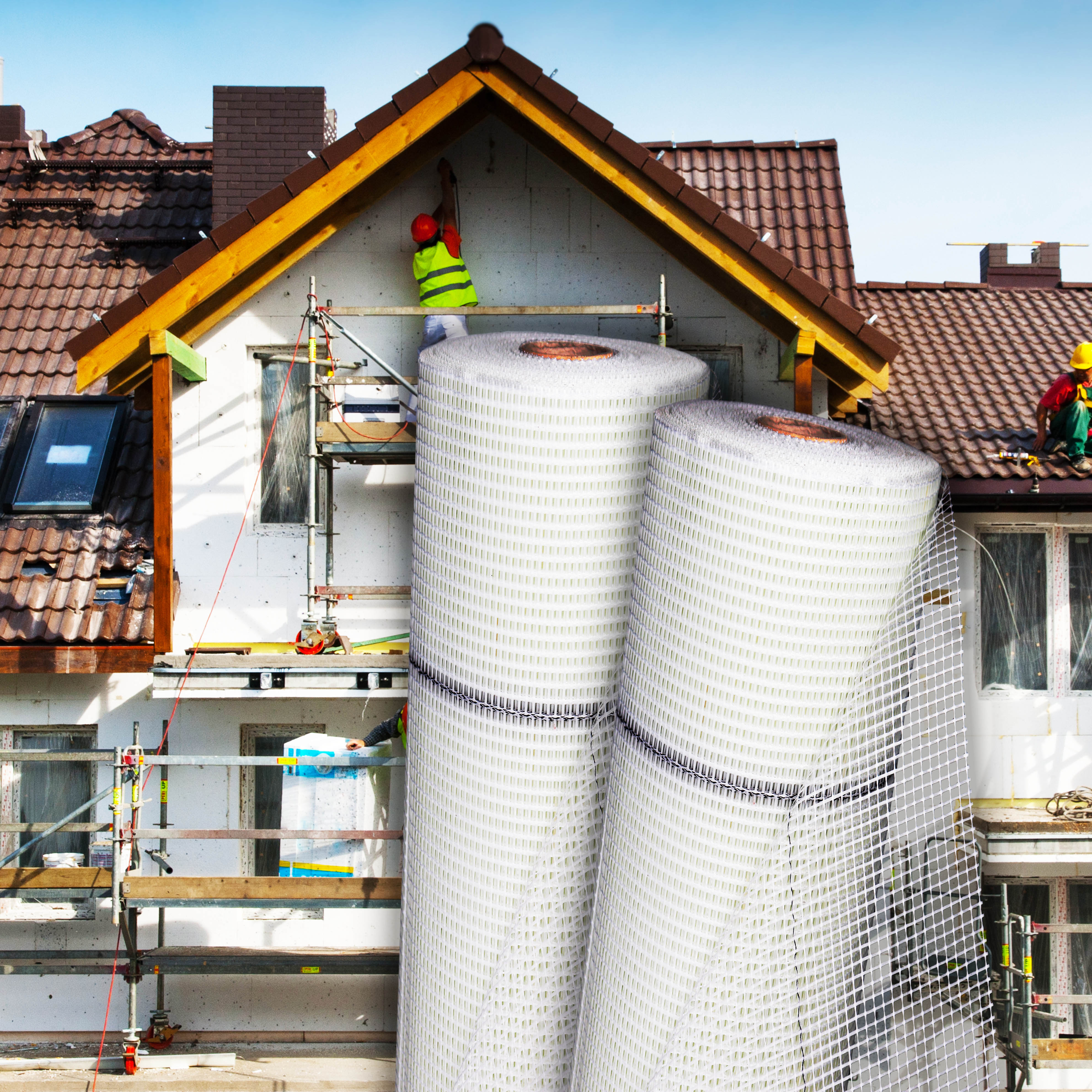 Tejido de refuerzo 100m² tejido de limpieza SATE tejido de fibra de vidrio 165g 4x4mm - 7