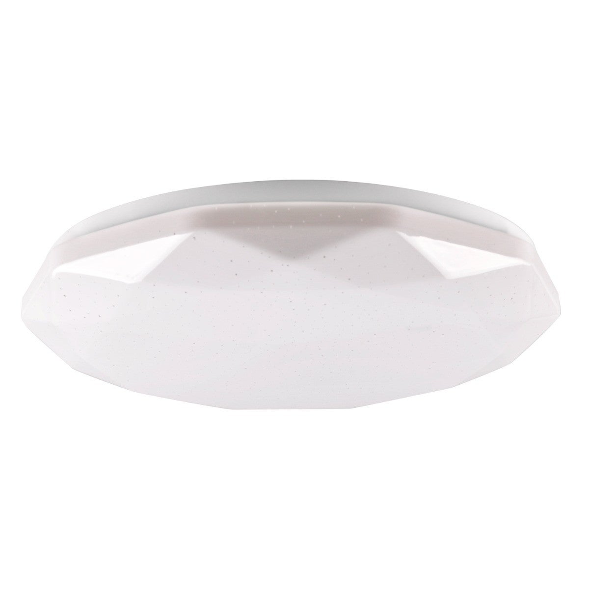 Plafon Galaxy okrągły biały LED 48W 3000K-6000K 5300lm z pilotem wym: 7 x 38 cm IP44 tworzywo sztuczne Polux