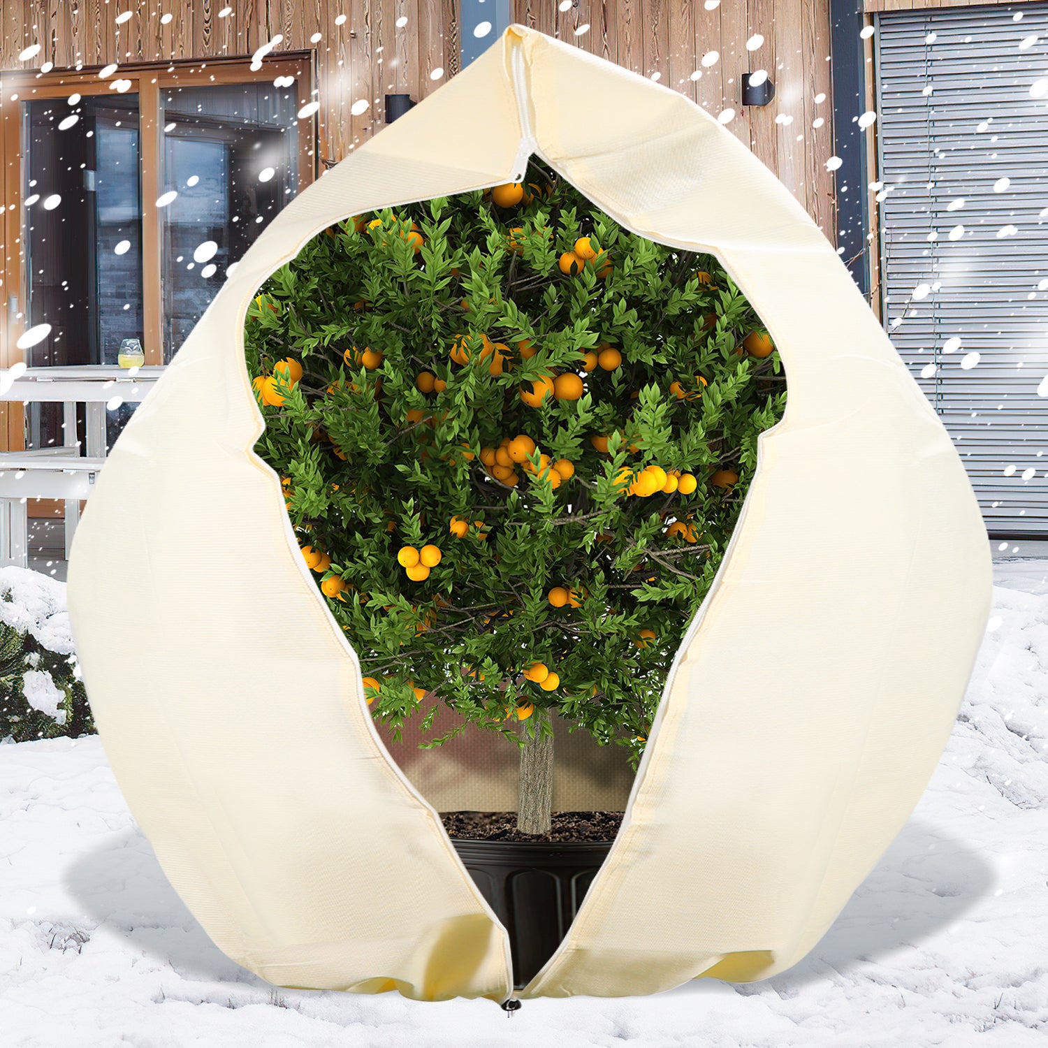 Protection Hivernale Jardin Extérieur Voile D'hivernage Pour Plantes 120x180 Cm - Housse De Protection Réutilisable Contre Le Froid Et Le Vent