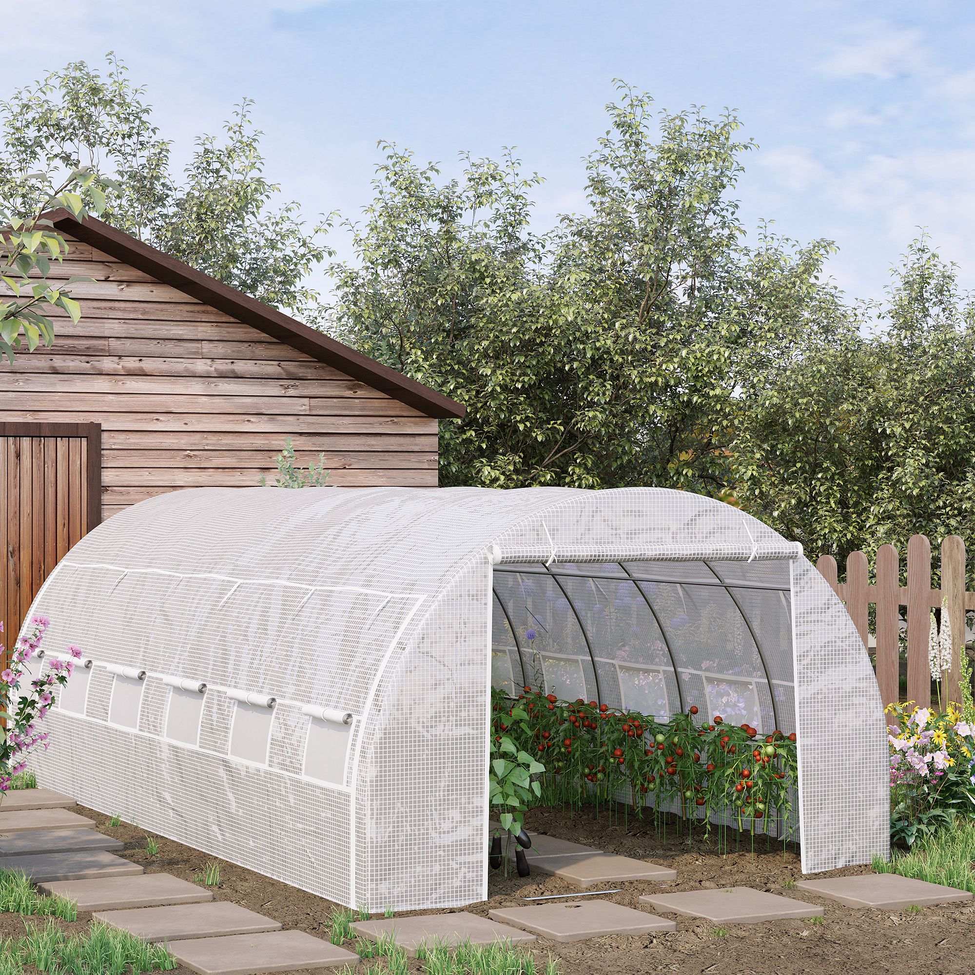 Serre de Jardin PE Outsunny - 2